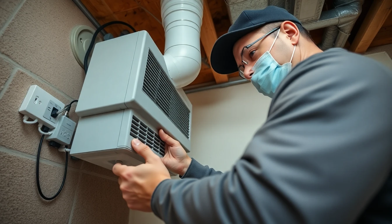 Home Humidifier/Dehumidifier Installation